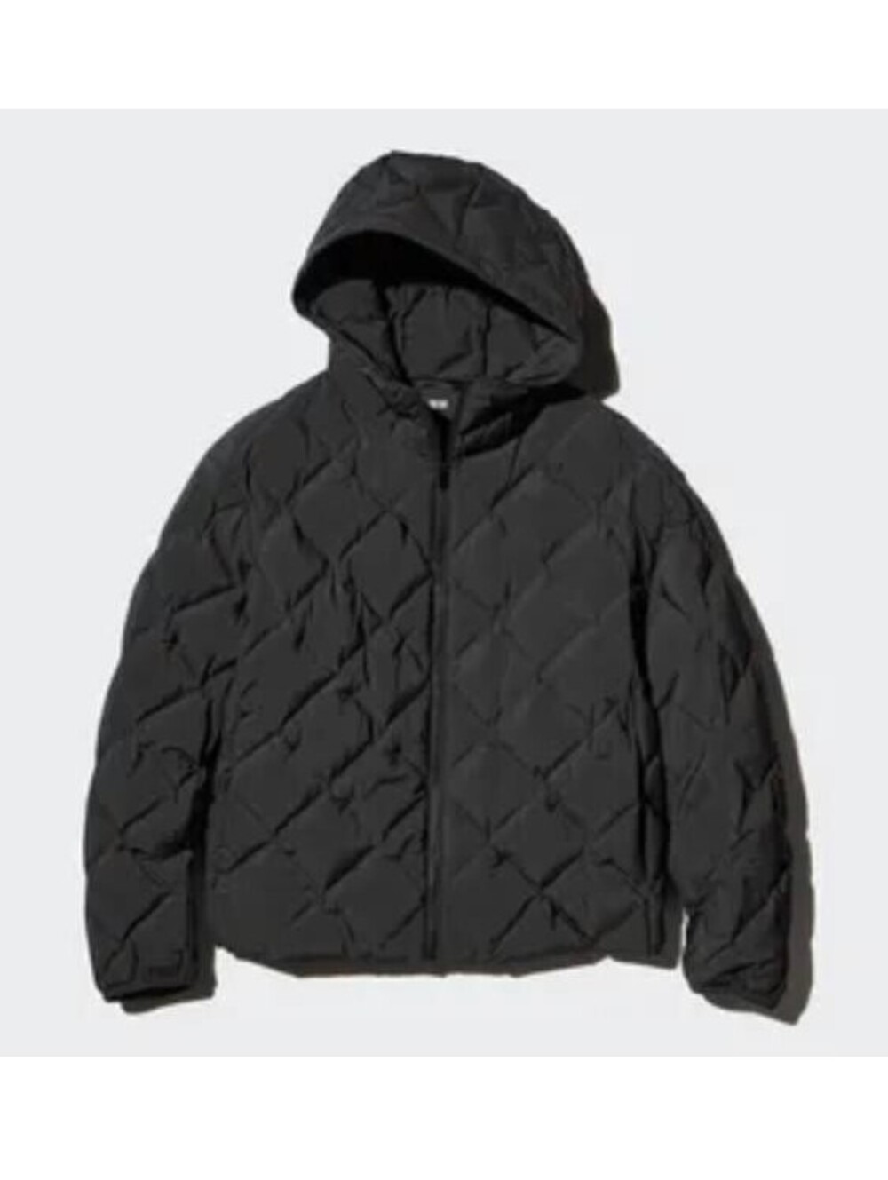 Active Zone Women's Hooded Puffer Jacket Size 1X Black